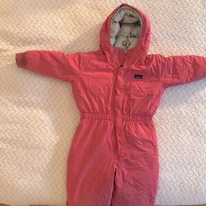 LL Bean snow suit kids 3T